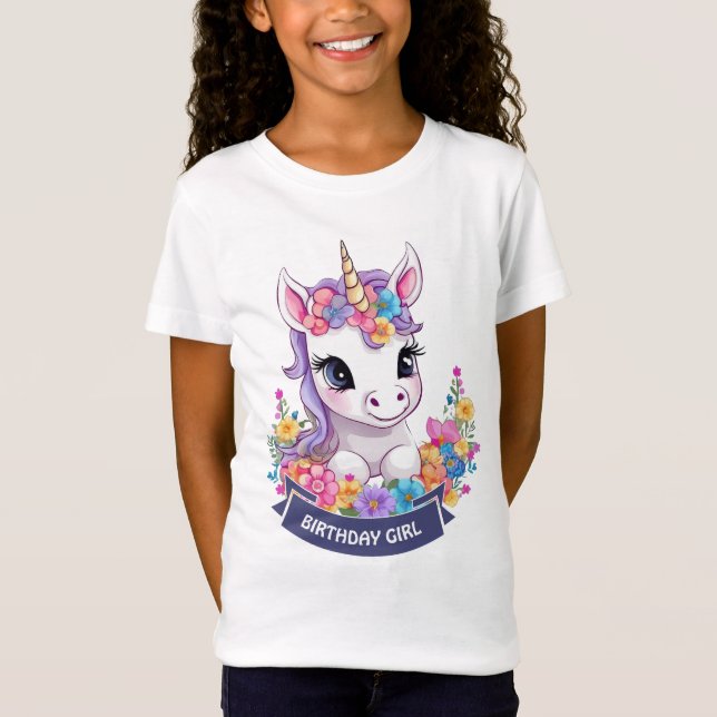 Sweet Magical Baby Unicorn T-Shirt (Vorderseite)