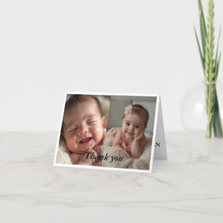 Sweet Merci pour la Milestone de bébé"