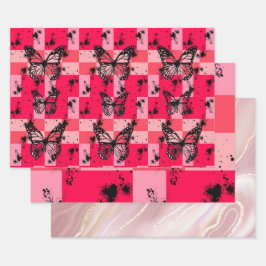 Sweet Modern candy abstract art Geschenkpapier Set