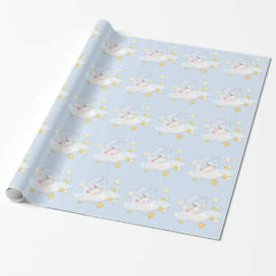 Sweet Moon Baby Dusche Geschenkpapier