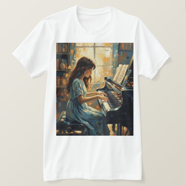 Sweet Musical Gift für Kinder, Musikfreunde und Fa T-Shirt (Design vorne)