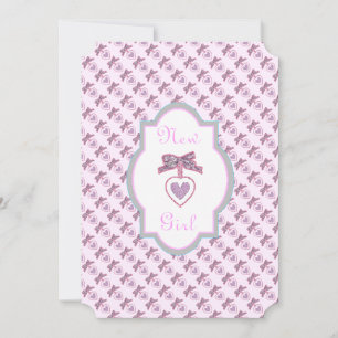 Sweet New Girl Faire-part