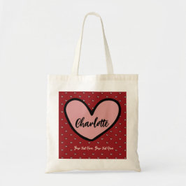 Sweet Niedlich Trendy Business Logo Company Tragetasche