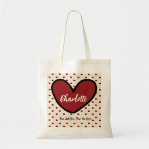 Sweet Niedlich Trendy Business Logo Company Tragetasche