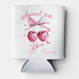 Sweet on you" Anpassbare Kirschdenkmal-Dose Dosenkühler