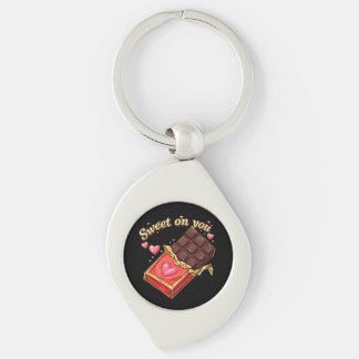 SWEET ON YOU VALENTINE DESIGN Acrylic Keychain Schlüsselanhänger