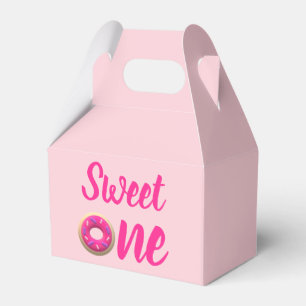 Sweet One Donut 1st Birthday Fevor Box Geschenkschachtel