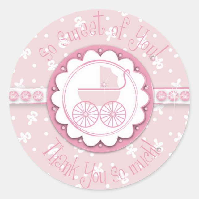 Sweet One Girl TY Sticker (Vorderseite)
