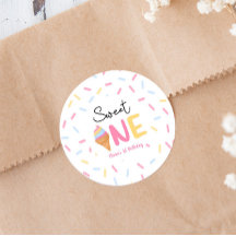 Sweet One Ice Cream Erstes Party zum 1. Geburtstag