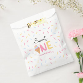 Sweet One Ice Cream First 1st Birthday Party Geschenktütchen