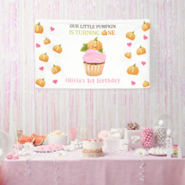 Sweet One Little Pumkin Banner