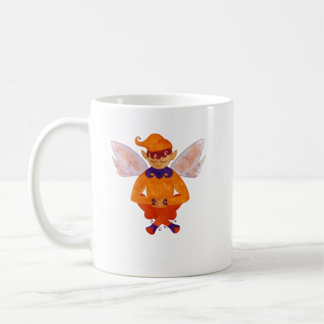 Sweet Orange Elf Tasse (Links)