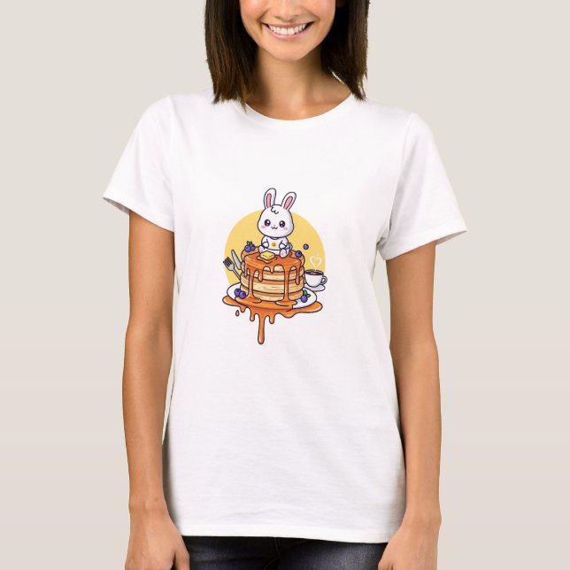 Sweet Pancake Bunny T-Shirt (Vorderseite)