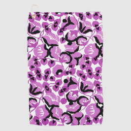 Sweet Pea (Berry) Fine Art Golfhandtuch