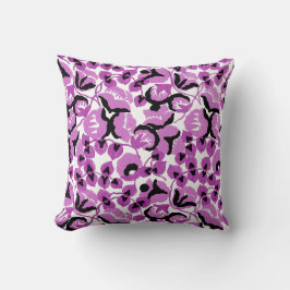 Sweet Pea (Berry) Fine Art Kissen