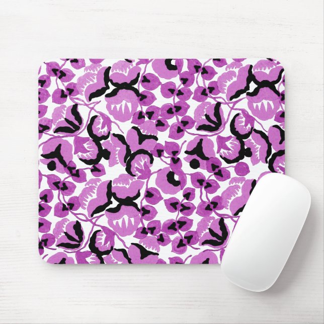 Sweet Pea (Berry) Fine Art Mousepad (Mit Mouse)