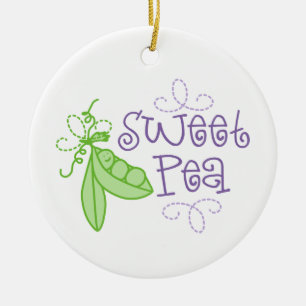 Sweet Pea Keramik Ornament