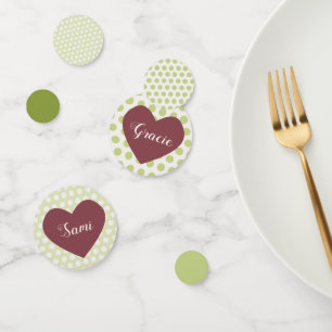 Sweet Pea Twins Table Confetti Konfetti