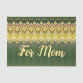 Sweet Peach and Butter Yellow Seidenpapier