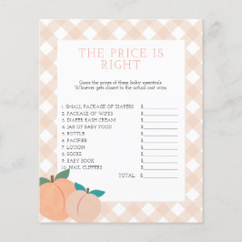 Sweet Peach | Raten Sie mal, das Preisduschspiel