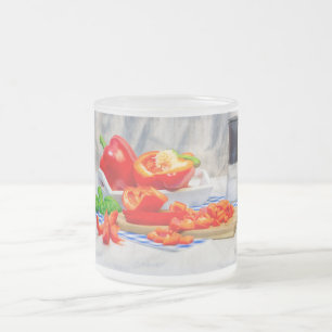 Sweet pepper still life mattglastasse