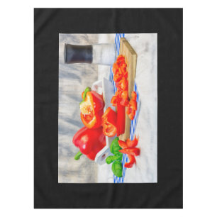 Sweet pepper still life tischdecke