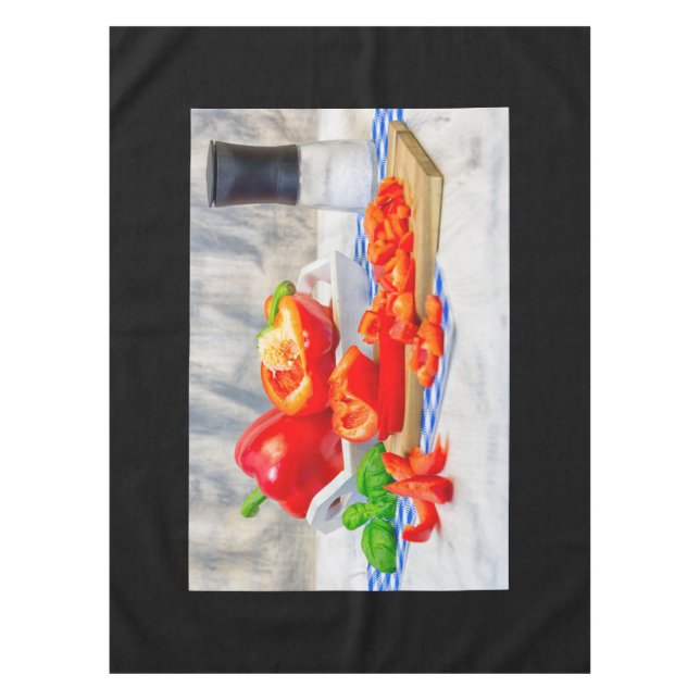 Sweet pepper still life tischdecke (Vorderseite)