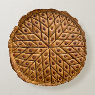 Sweet Pie Round Throw Kissen