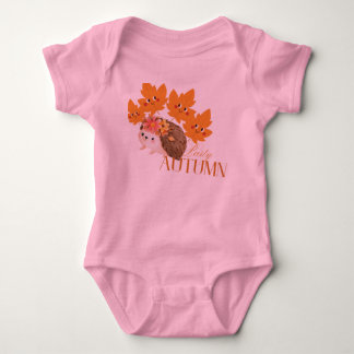 Sweet Pink Baby Bodysuit - Soft Bio Cotton One Baby Strampler
