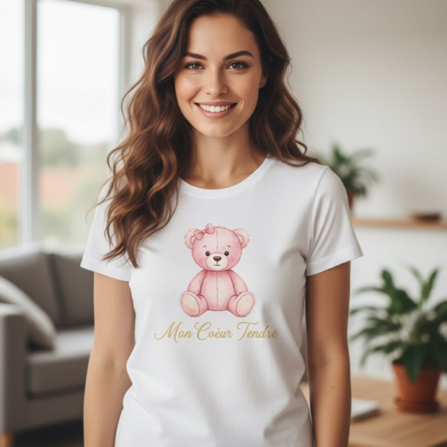 Sweet Pink Bear T-Shirt (Von Creator hochgeladen)