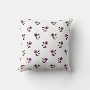 Sweet Pink Blume Muster Kissen
