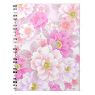 Sweet Pink Blume Notizblock