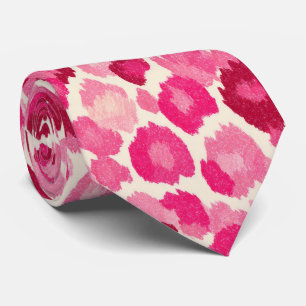 Sweet Pink Cheetah Chic - Neck Tie Krawatte