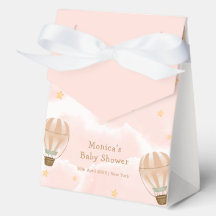 Sweet Pink Cloud Hot Air Ballon Babydusche