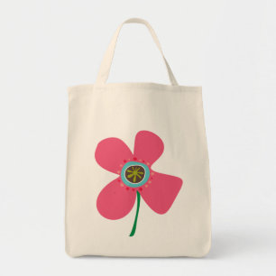 Sweet Pink Daisy Pop Sommer Blume Whimsical Niedli Tragetasche