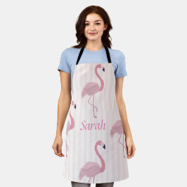 Sweet Pink Flamingo Schürze