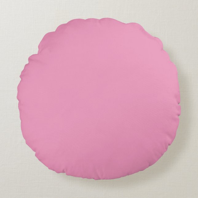 Sweet Pink Rundes Kissen (Vorderseite)