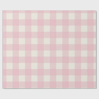 Sweet Pink Textured Pattern Wrapping Paper Geschenkpapier