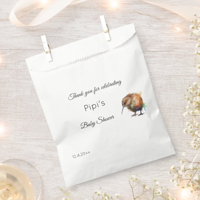 Sweet Pipi Kiwi, custom Geschenktütchen (Ausgeschnitten)