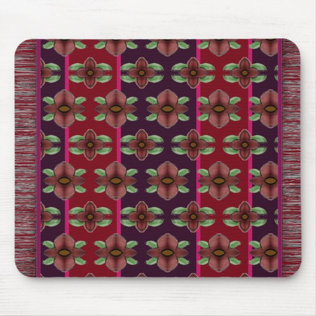 Sweet Plum Flower Designer Mousepad (Vorne)