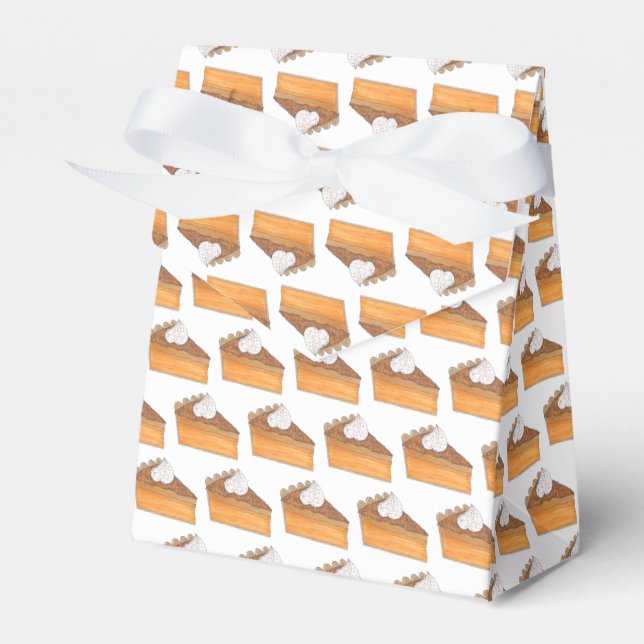 Sweet Potato Pie Slice Weihnachtsabend Geschenkschachtel (Vorderseite)