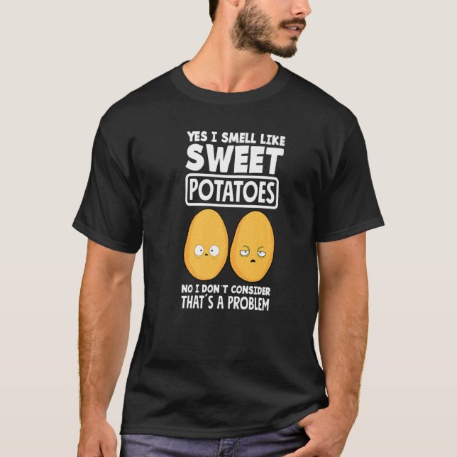 Sweet Potato  Vegan Potato T-Shirt (Vorderseite)
