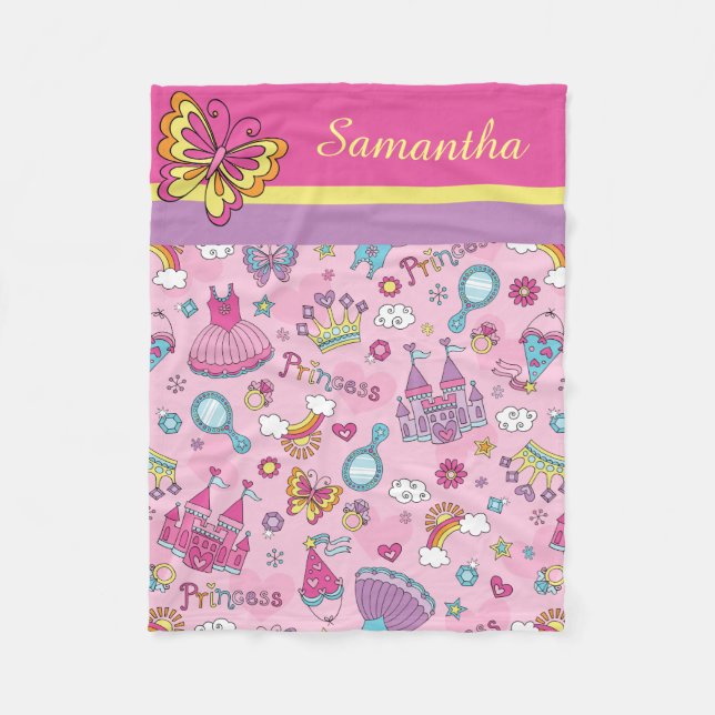 Sweet Princess Fleece Blanket (Vorderseite)
