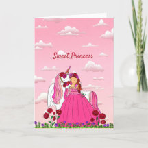 Sweet Princess Grußkarte