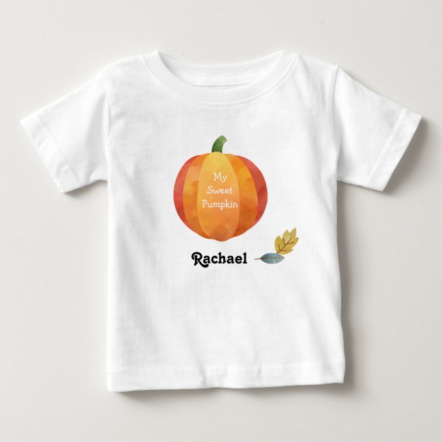 Sweet Pumpkin Baby Baby T-shirt (Vorderseite)