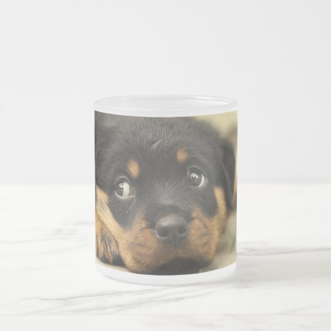 Sweet Puppy Dog Mattglastasse (Mittel)