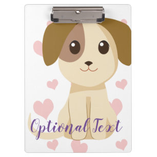 Sweet Puppy Klemmbrett