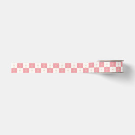 Sweet Raute Heart Checkered Ripsband