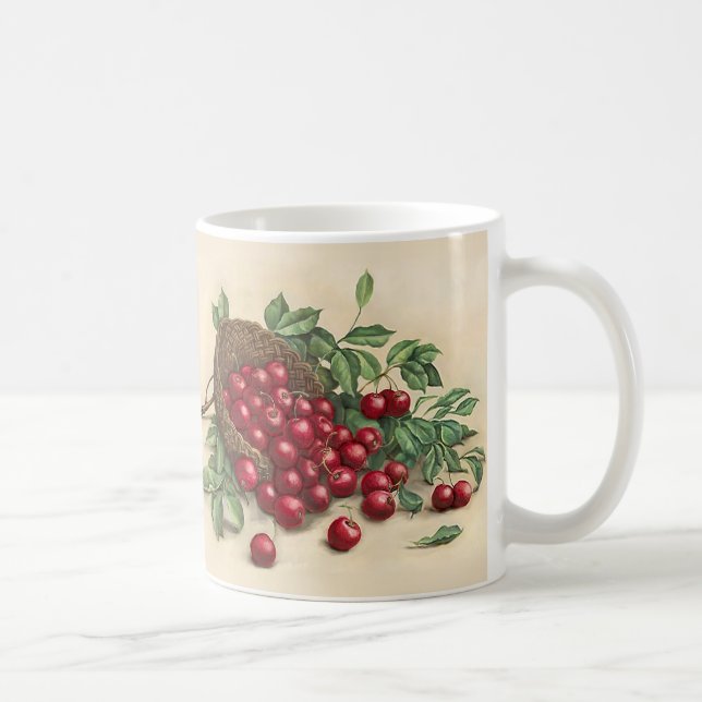 Sweet Red Cherries Kaffeetasse (Rechts)