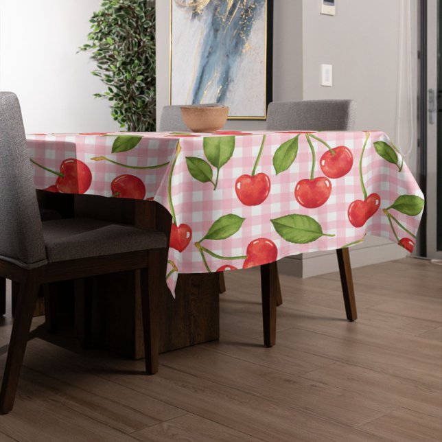 Sweet Red Cherry Muster Tischdecke (Von Creator hochgeladen)